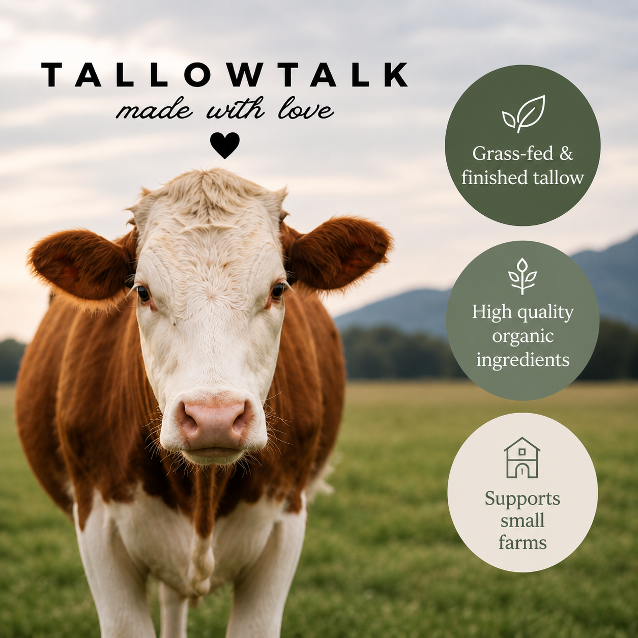 Brightening Tallow Balm — Turmeric + Sea Buckthorn + Orange