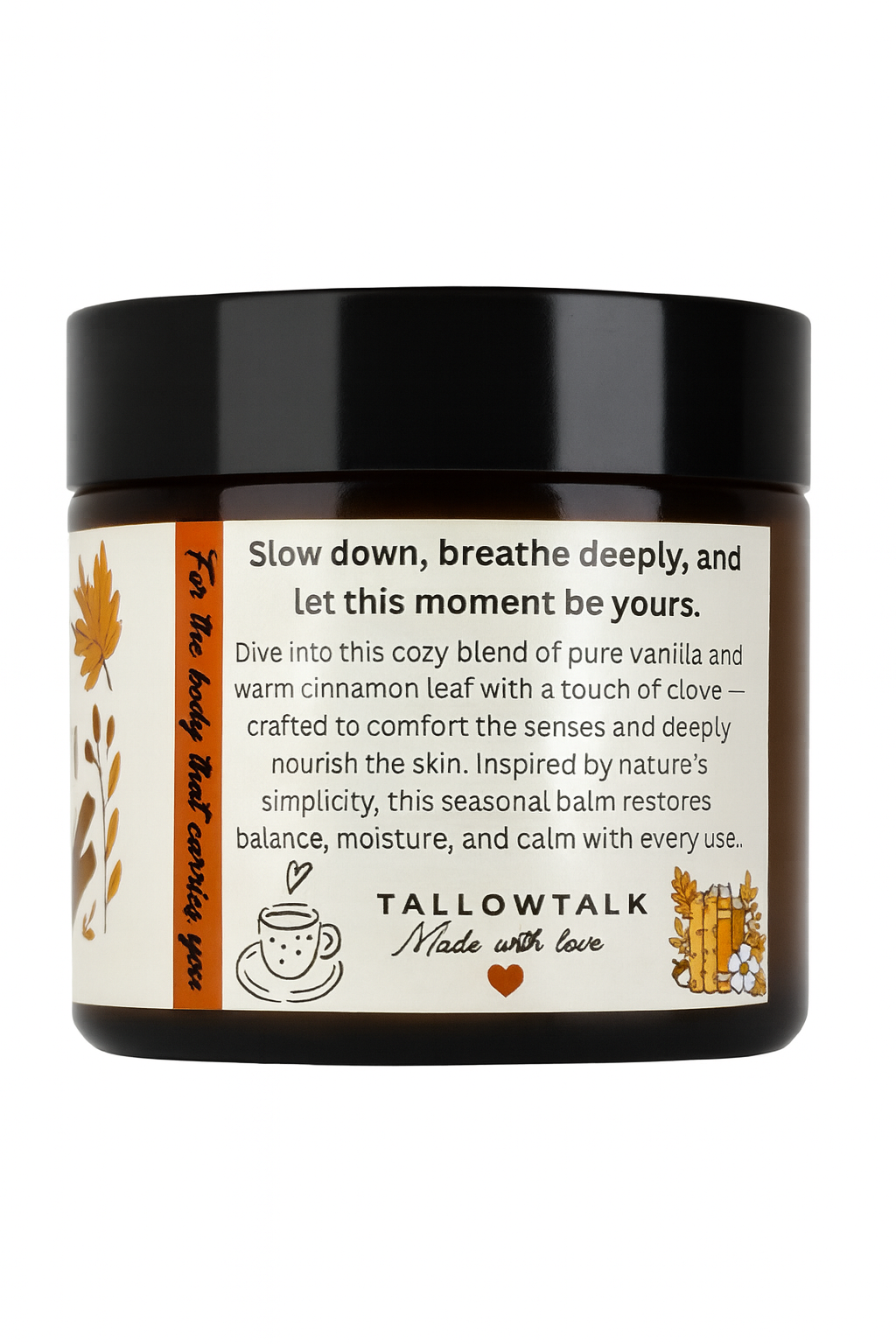 Limited Edition Vanilla Cinnamon Spice Balm