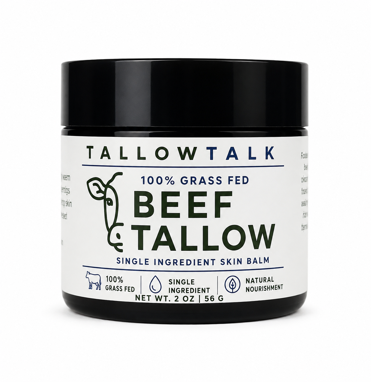 Beef Tallow Balm- 100% Grass Fed