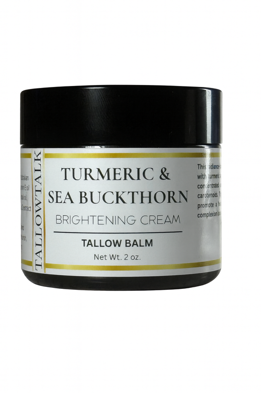 Brightening Tallow Balm — Turmeric + Sea Buckthorn + Orange