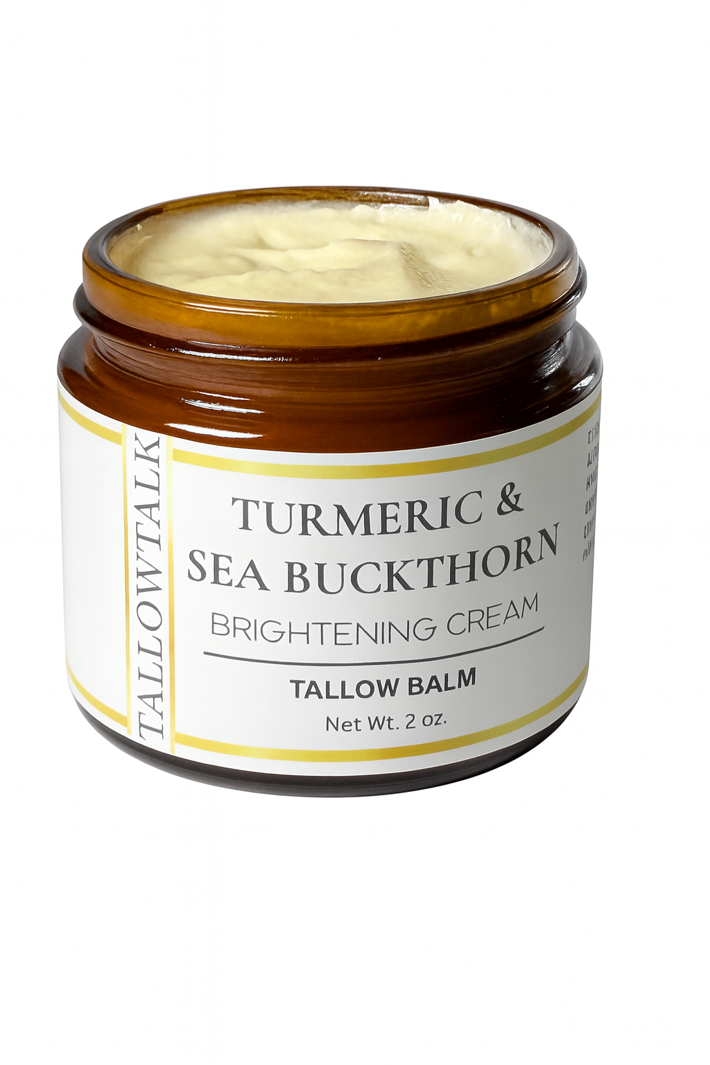 Brightening Tallow Balm — Turmeric + Sea Buckthorn + Orange