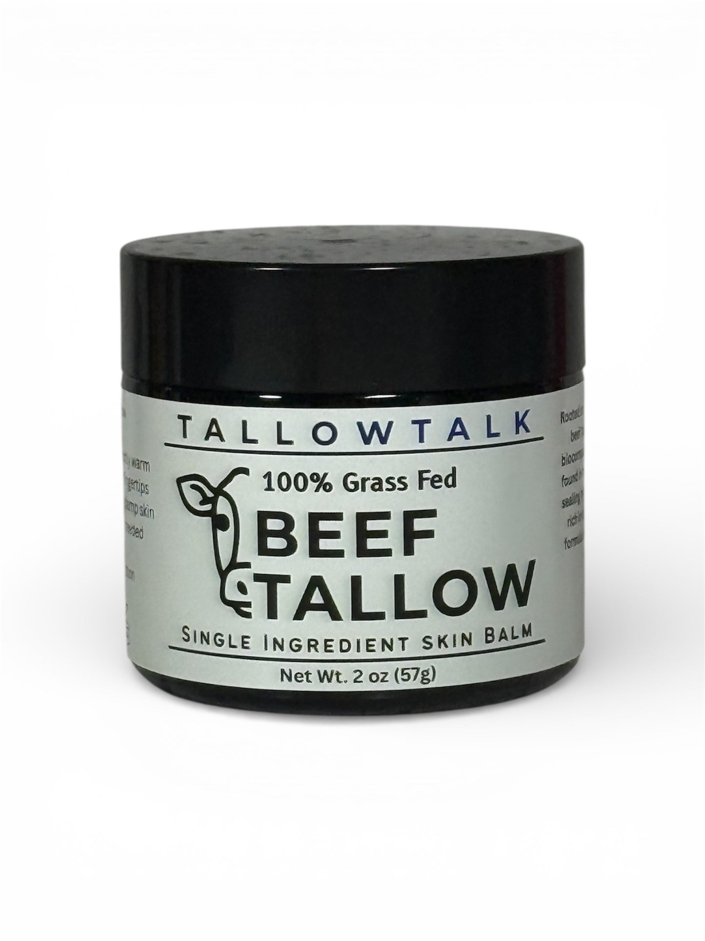 Beef Tallow Balm- 100% Grass Fed