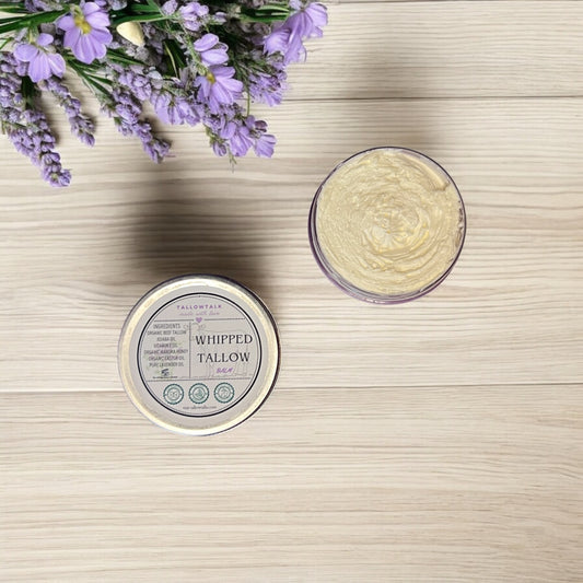 Lavender Infused Whipped Tallow Balm - 4 oz.