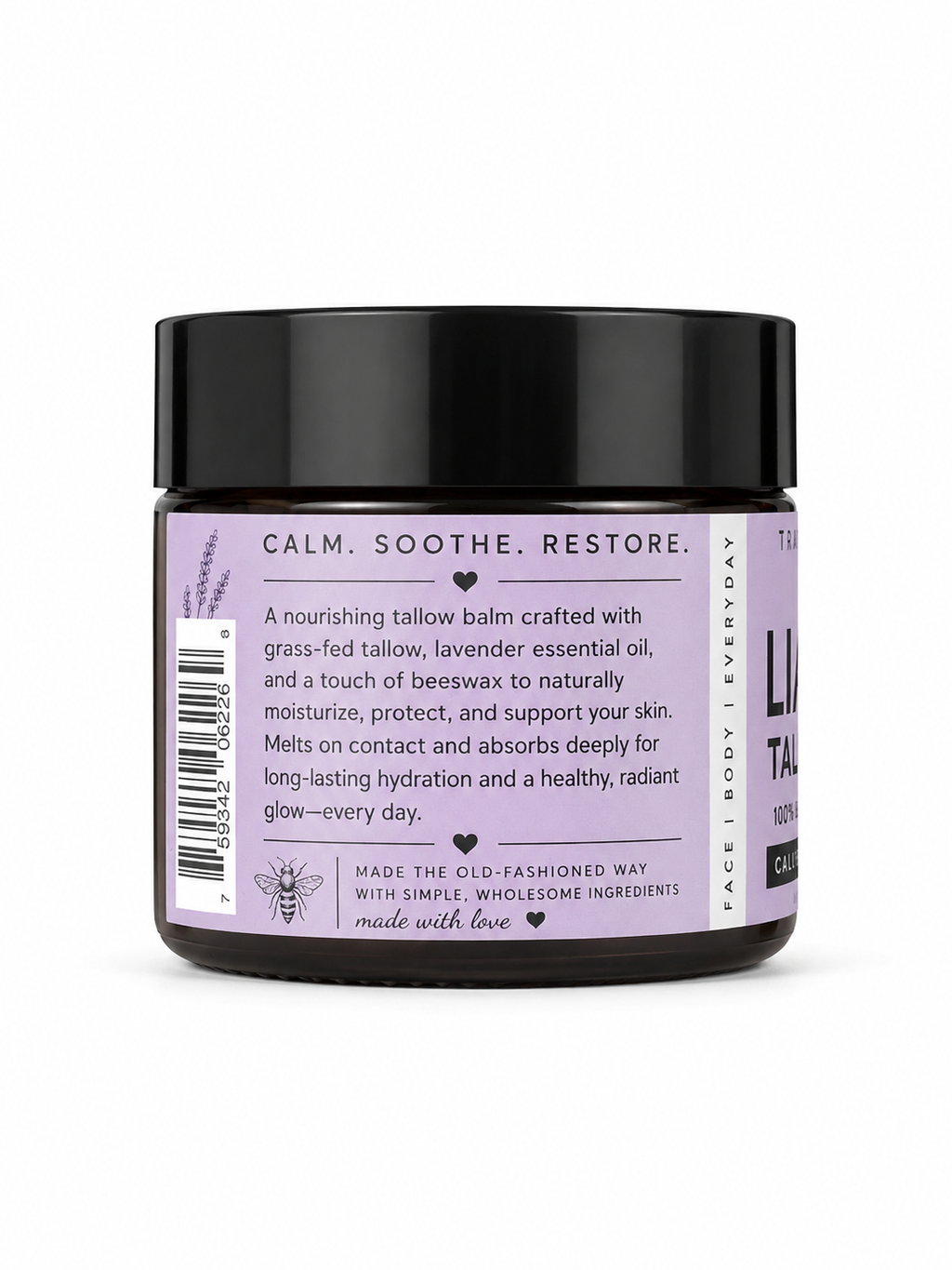 Lavender Infused Tallow Balm