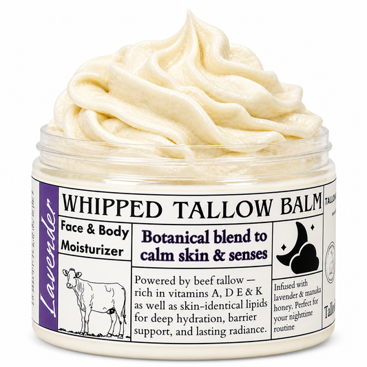 Lavender Infused Whipped Tallow Balm