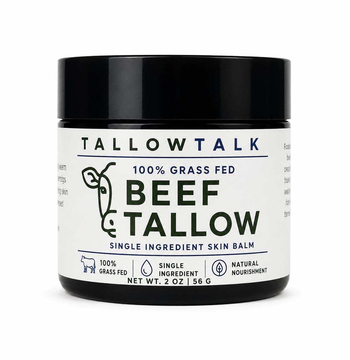Beef Tallow Balm- 100% Grass Fed