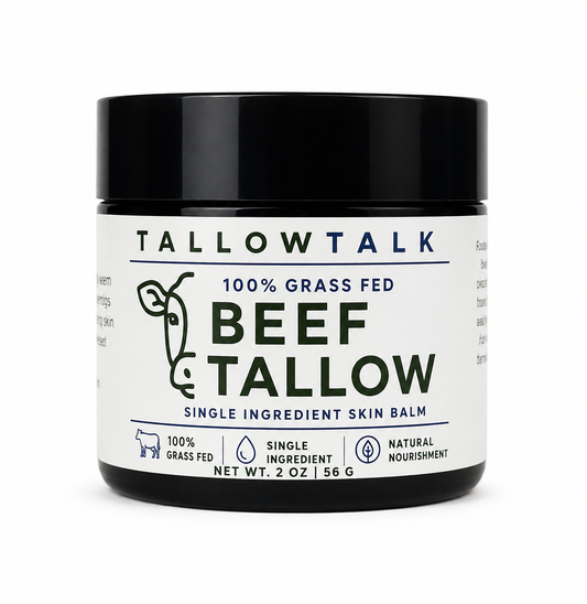 Beef Tallow Balm- 100% Grass Fed