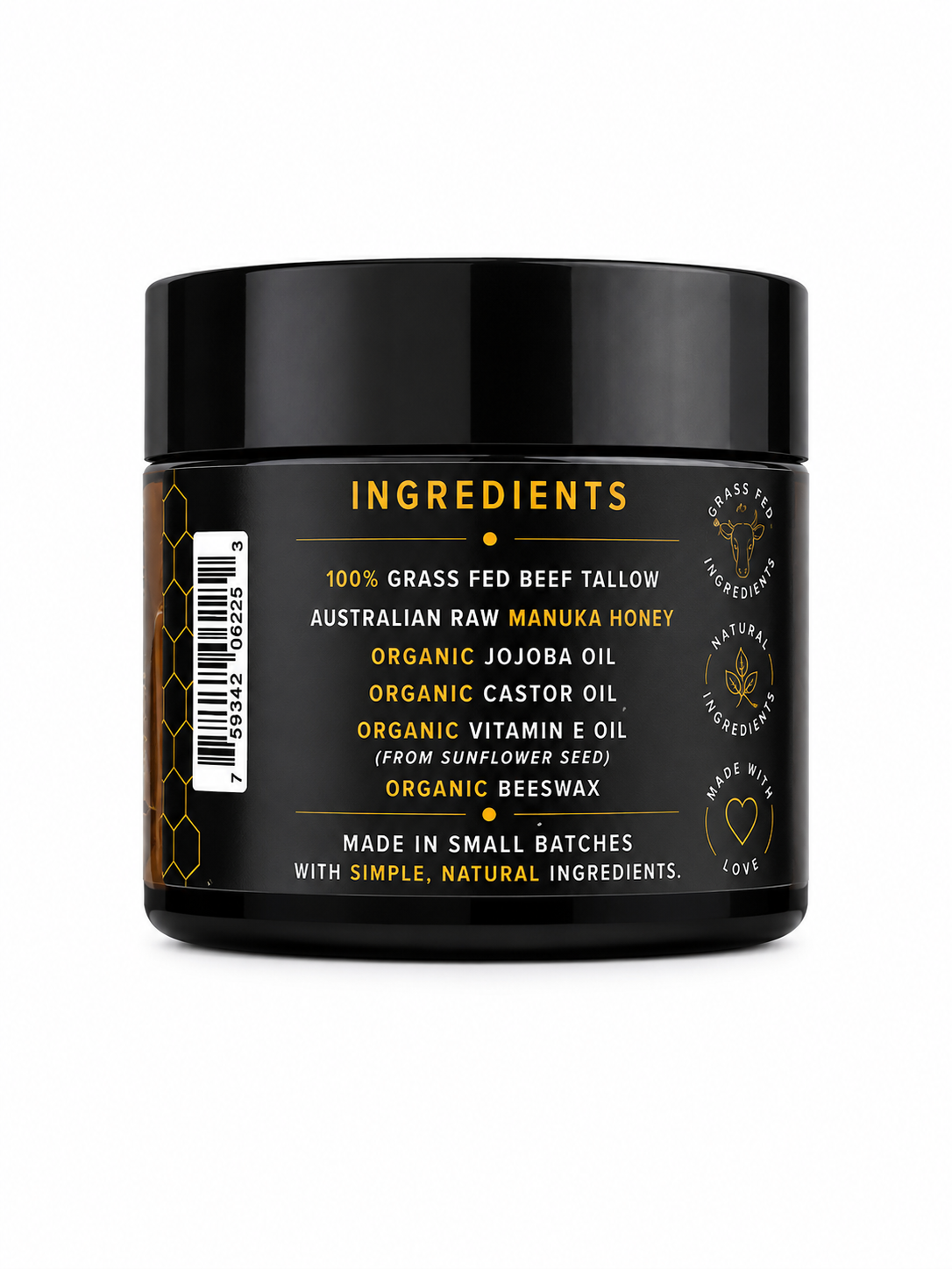 Whipped Tallow & Honey Balm