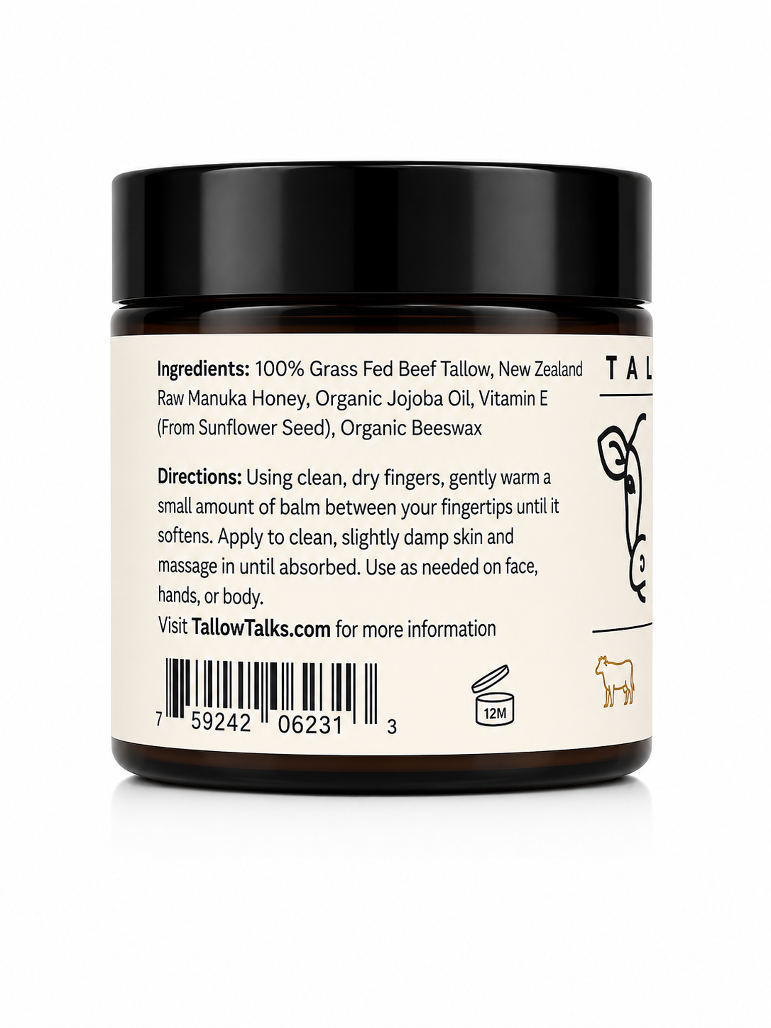 Tallow & Honey Balm
